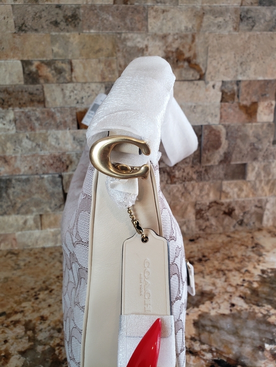 NWT Authentic COACH Jaquard Tabby Hobo - Picture 3 of 14